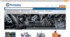 Desktop Screenshot of permatex.nl