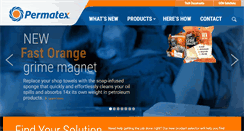 Desktop Screenshot of permatex.com